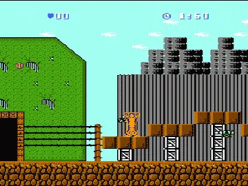 Batsu & Terry - Makyou no Tetsujin Race (Japan) screen shot game playing